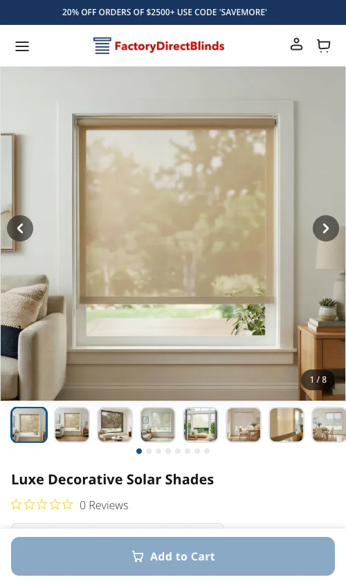 Shopify product builder v2 mobile gallery using native CSS scroll-snap with scoped BEM CSS and no Slick or jQuery dependency